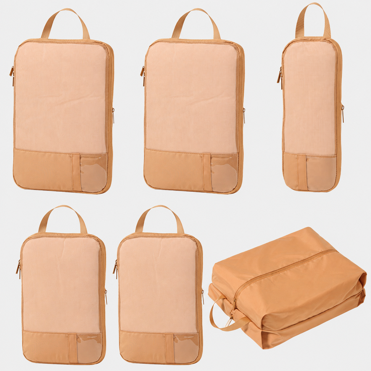6-Piece Compression Packing Cube Set