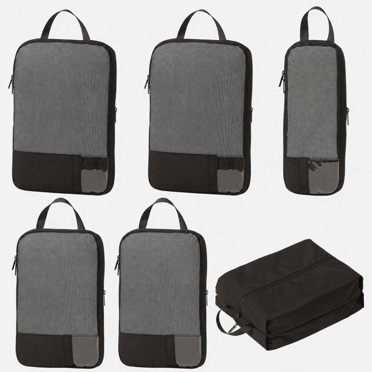 6-Piece Compression Packing Cube Set