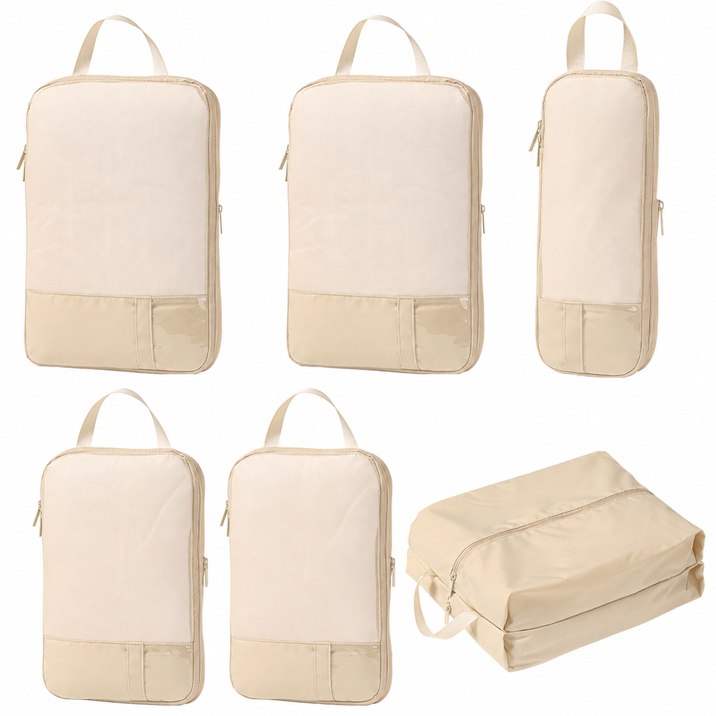 6-Piece Compression Packing Cube Set